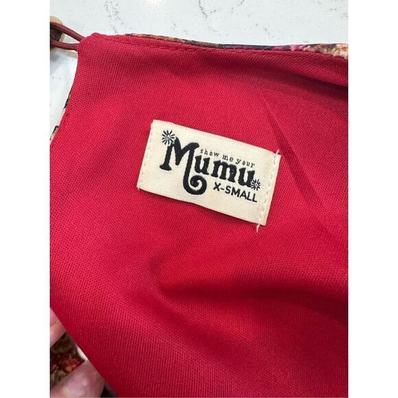 Show Me Your Mumu Donna Michelle Wild Jewels Floral Print Boho Mini Dress XS - Picture 3 of 7